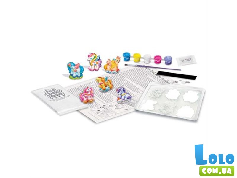 Набор для создания магнитов из гипса Единорог, 4M