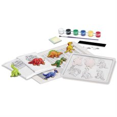 Набор для создания магнитов из гипса Динозавры, 4M