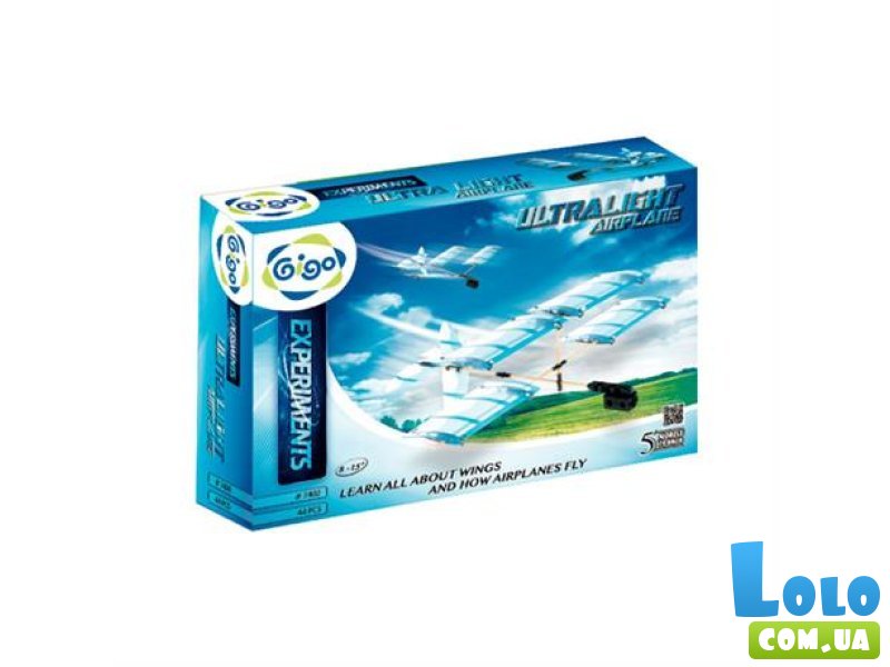 Конструктор Аэроплан, Gigo (7402), 44 дет.