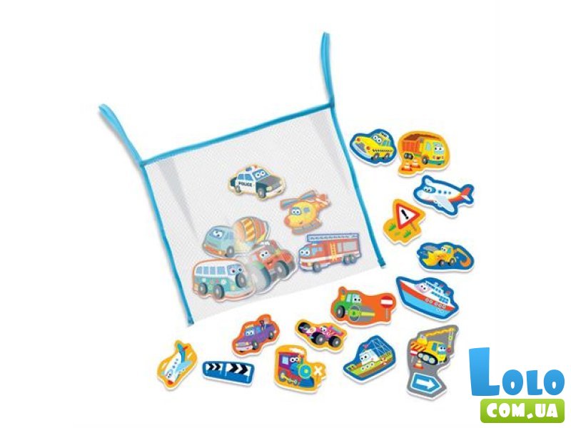 Наклейки в ванную Транспорт, 4M