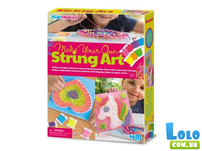 Набор для нитяной графики Стринг-арт, 4M
