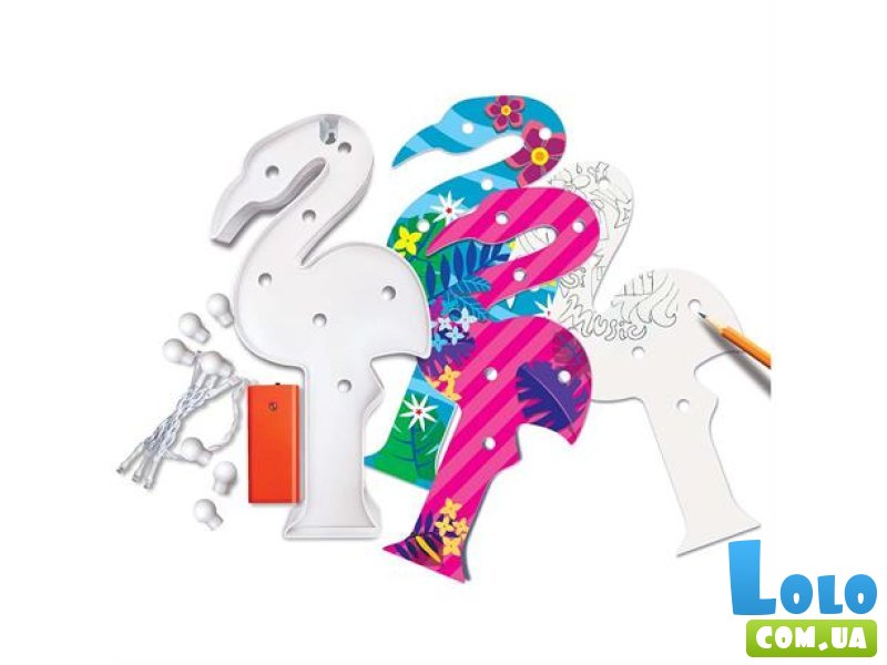 Набор для создания светильника Фламинго, 4M