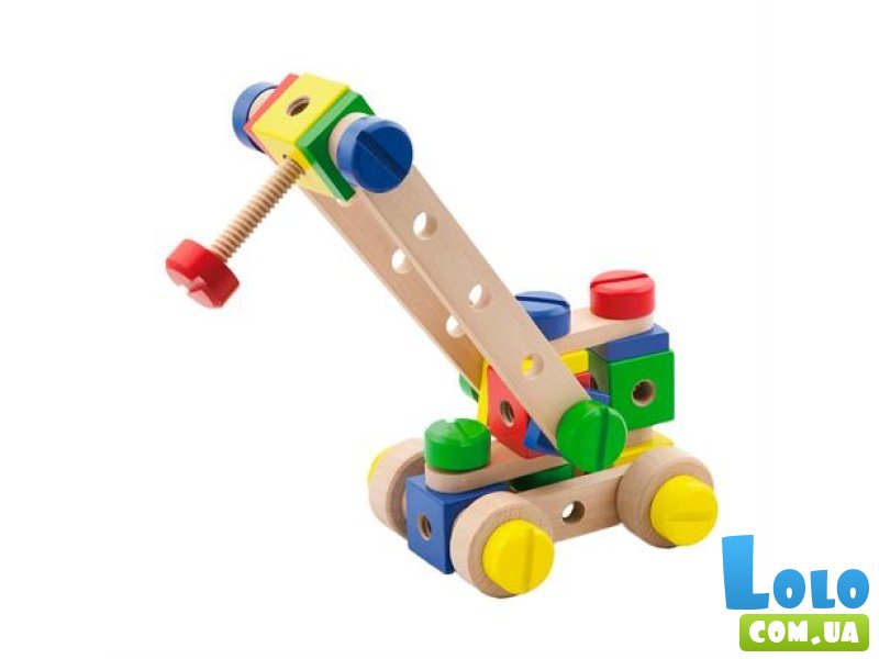 Деревянный конструктор, Viga Toys (50490), 53 дет.