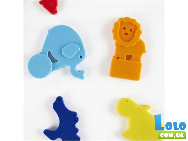 Набор магнитов Manipulatives Поезд со зверьками, Guidecraft