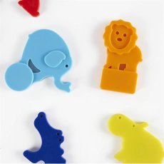 Набор магнитов Manipulatives Поезд со зверьками, Guidecraft