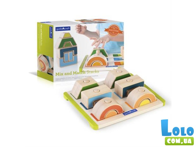 Деревянный сортер Чередование и сочетание, Guidecraft