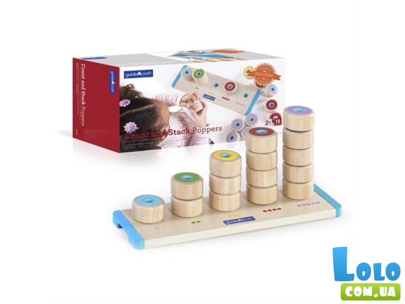 Набор для счета Логические столбики, Guidecraft