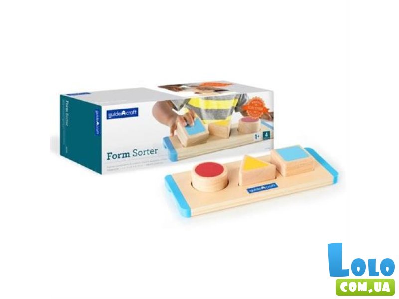 Деревянный сортер Manipulatives Простые фигуры, Guidecraft