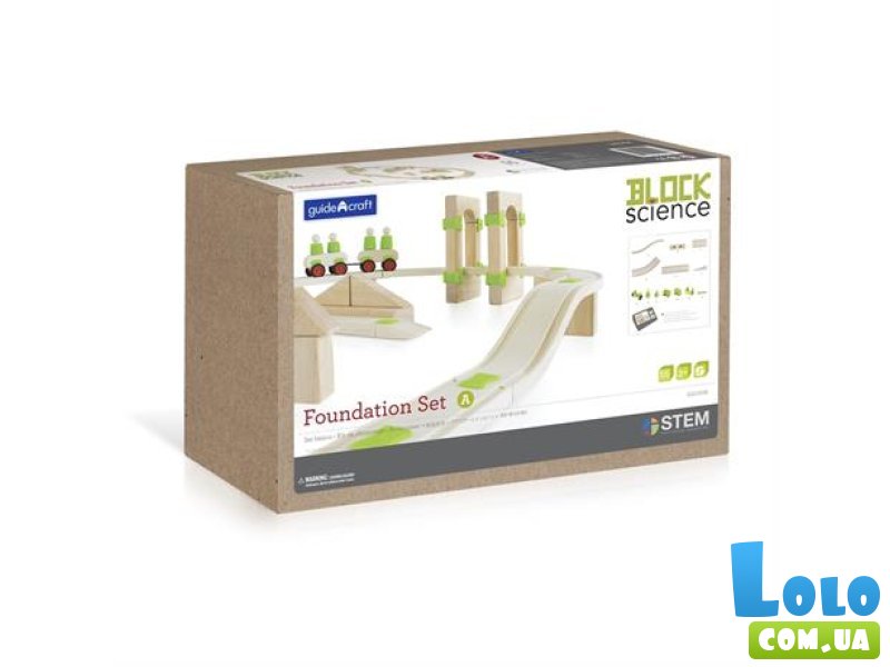 Деревянная железная дорога Block Science Мосты мира, Guidecraft