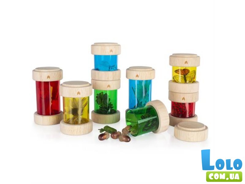 Игровой набор Natural Play Сокровища в цветных баночках, Guidecraft