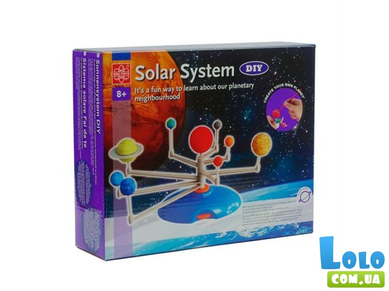 Модель Солнечной системы с красками, Edu-Toys