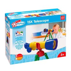 Детский телескоп с увеличением в 15 раз, Edu-Toys