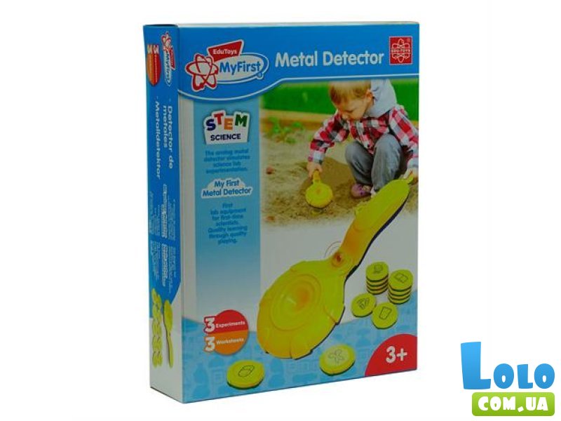 Набор для исследований Мой первый металлоискатель, Edu-Toys