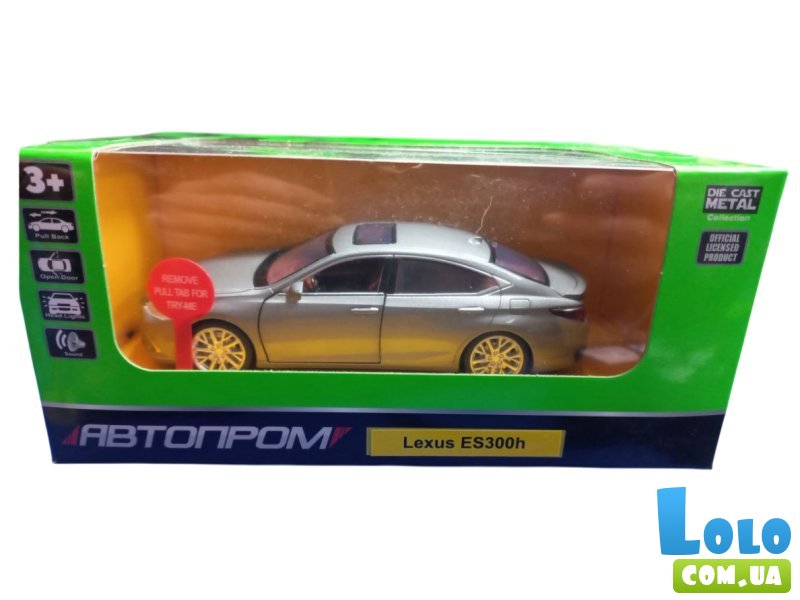 Машина металлическая Lexus ES300h, Автопром