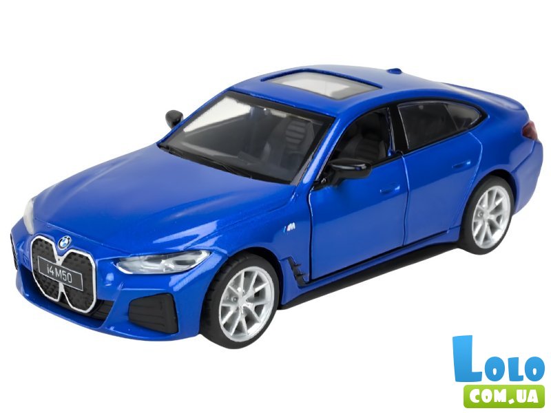 Машина металлическая BMW i4 M50, Автопром