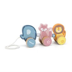 Деревянная каталка Зверята, PolarB