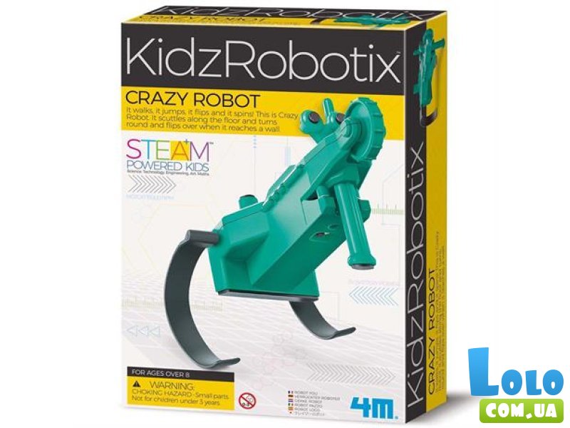 Набор для исследований Безумный робот, 4М