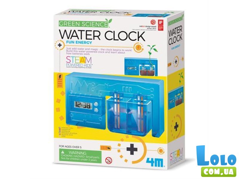 Набор для исследований Часы на энергии воды, 4M