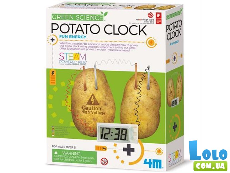 Набор для исследований Картофельные часы, 4M