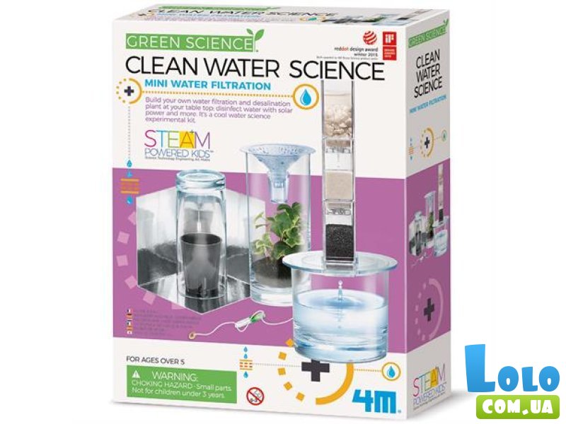 Набор для исследований Фильтр для воды, 4M