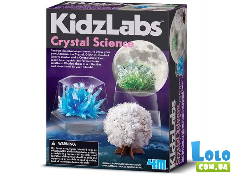 Набор для опытов Выращивание кристаллов, 4M