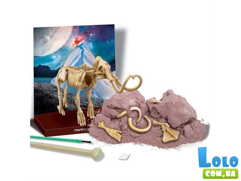 Набор для раскопок Скелет мамонта, 4M
