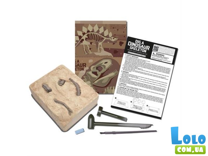 Набор для раскопок Скелет тираннозавра, 4М