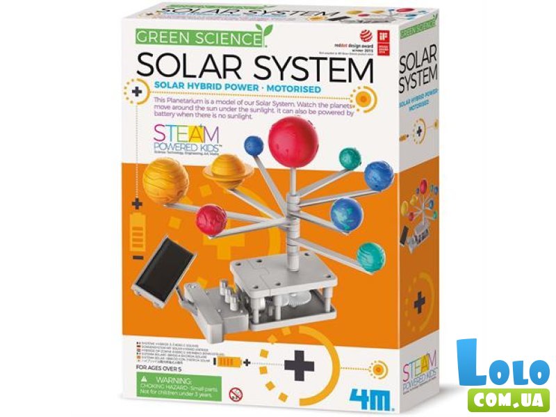 Научный набор Моторизованная модель Солнечной системы, 4M