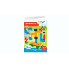 Конструктор Игровая площадка, PolyM (760011), 110 дет.