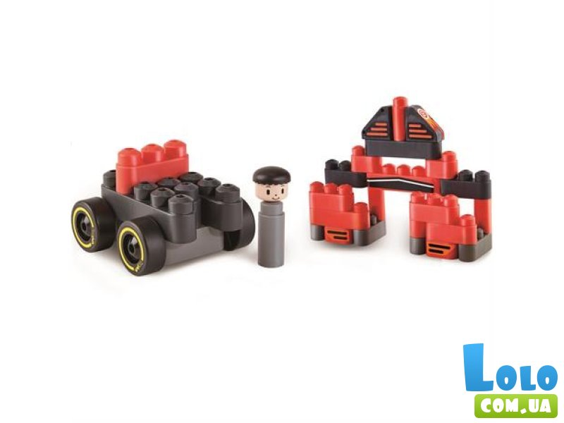 Конструктор Гоночный автомобиль, PolyM (760020), 31 дет.