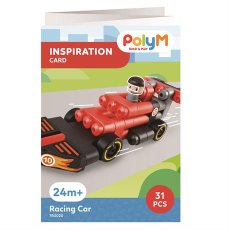 Конструктор Гоночный автомобиль, PolyM (760020), 31 дет.