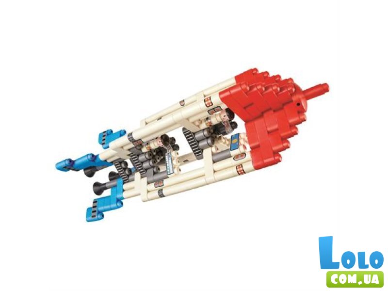 Конструктор Приключенческая ракета, PolyM (760025), 138 дет.