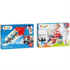 Конструктор Приключенческая ракета, PolyM (760025), 138 дет.
