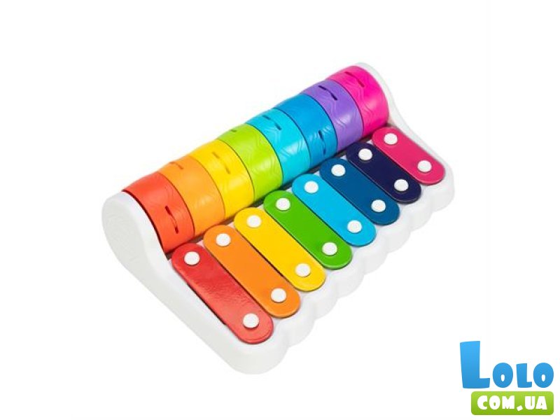 Детский ксилофон с колокольчиками, Fat Brain Toys