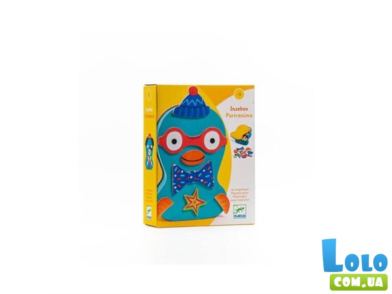 Магнитная игра Портреты, Djeco