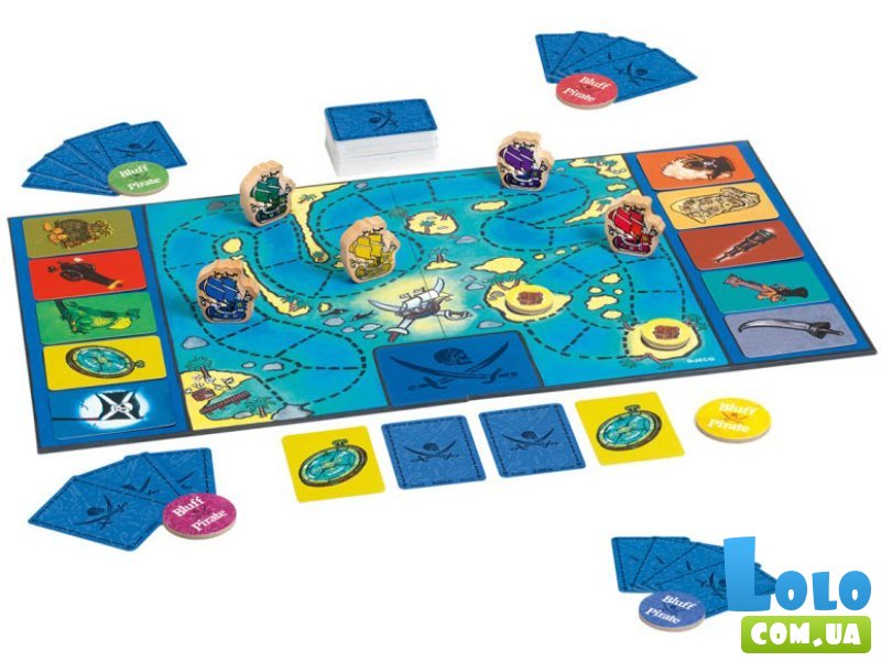 Настольная игра Блеф пирата, Djeco