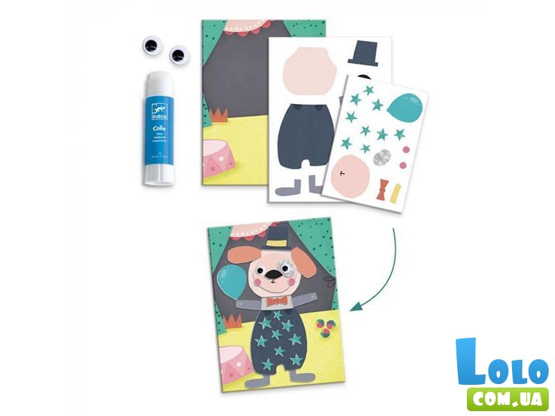 Набор для творчества Зверята, Djeco