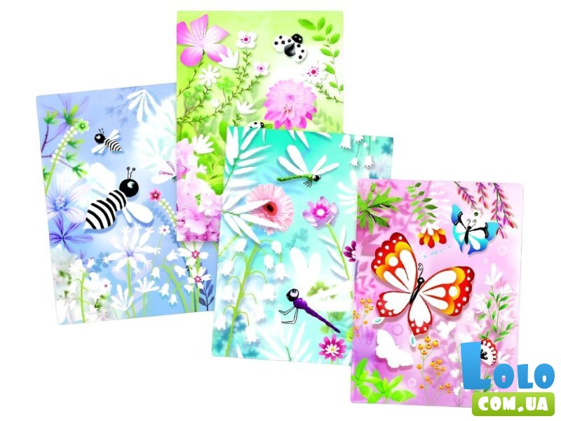 Набор для рисования блестками Бабочки, Djeco