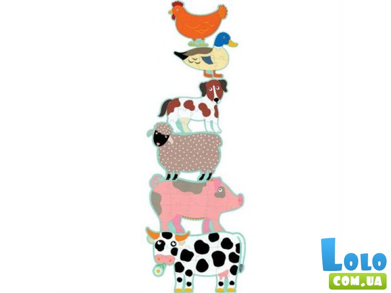 Пазл-гигант Овца и друзья, Djeco, 72 эл.