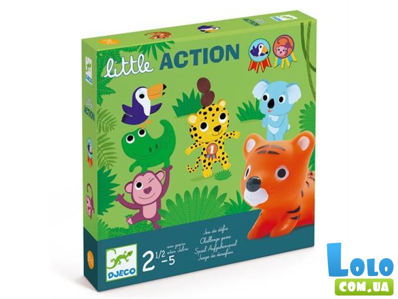 Настольная игра Башни со зверюшек, Djeco