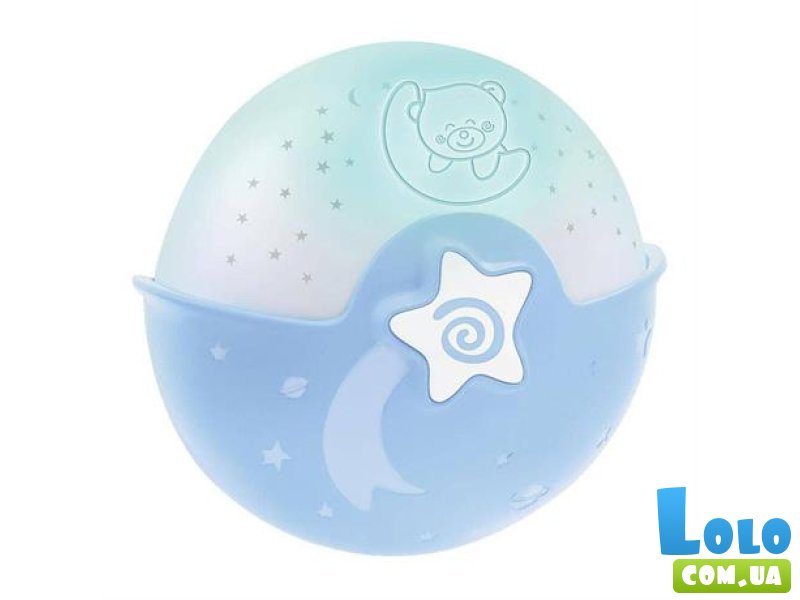 Ночник-проектор Спокойные сны, Infantino (голубой)
