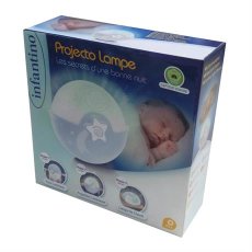 Ночник-проектор Спокойные сны, Infantino (голубой)