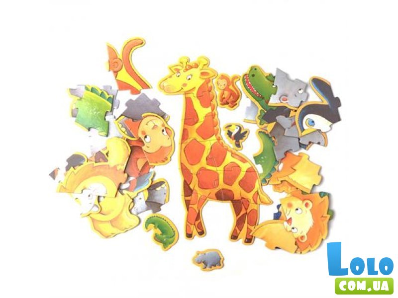 Пазл-гигант Обезьянка Остин с друзьями, Djeco, 38 эл.