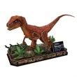 3D пазл National Geographic Dino Велоцираптор, Cubic Fun, 63 эл.