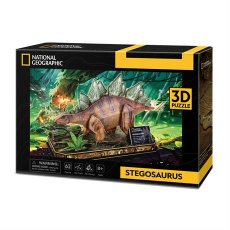 3D пазл National Geographic Dino Стегозавр, Cubic Fun, 62 эл.