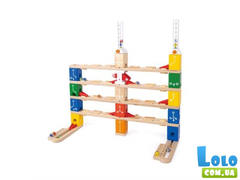 Конструктор-лабиринт Quadrilla Программирование основания, Hape (E6028), 130 дет.