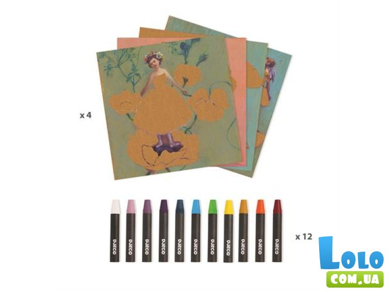 Набор для рисования Балерина, Djeco