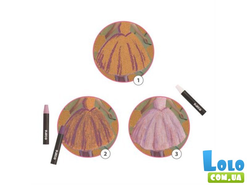 Набор для рисования Балерина, Djeco