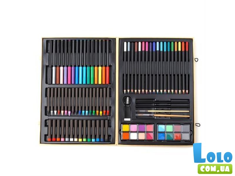 Набор для рисования в деревянном кейсе, Djeco