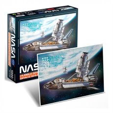 Пазл NASA Космический телескоп Хаббл Cubic Fun 1000 эл.